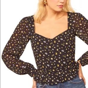 Reformation Valencia Blouse